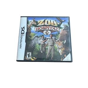Zoo Hospital Nintendo DS Game Complete CIB Majesco NTR-YZHE-USA Simulation